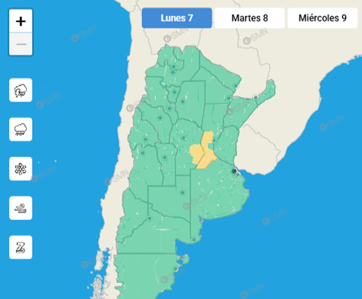 Regresan las alertas meteorológicas por tormenta al país: cuándo lloverá en Tucumán