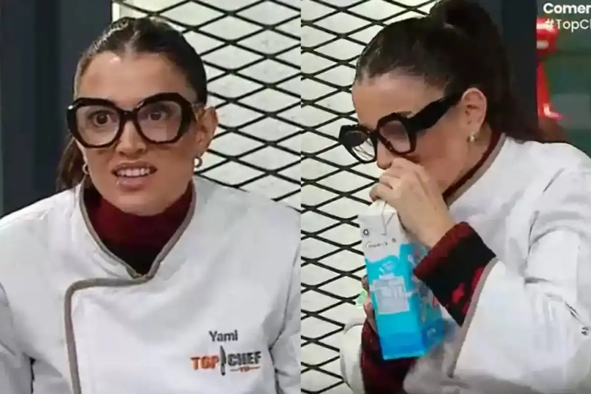 Yamila Reyna tuvo un gesto poco higiénico mientras cocinaba en Top Chef Vip