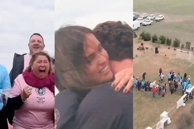 Con un penal cargado de emoción: el gesto de Julián Álvarez y Emilia Ferrero para anunciar que serán papás