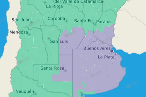 Alerta meteorológica violeta: varias provincias quedarán cubiertas por un singular fenómeno