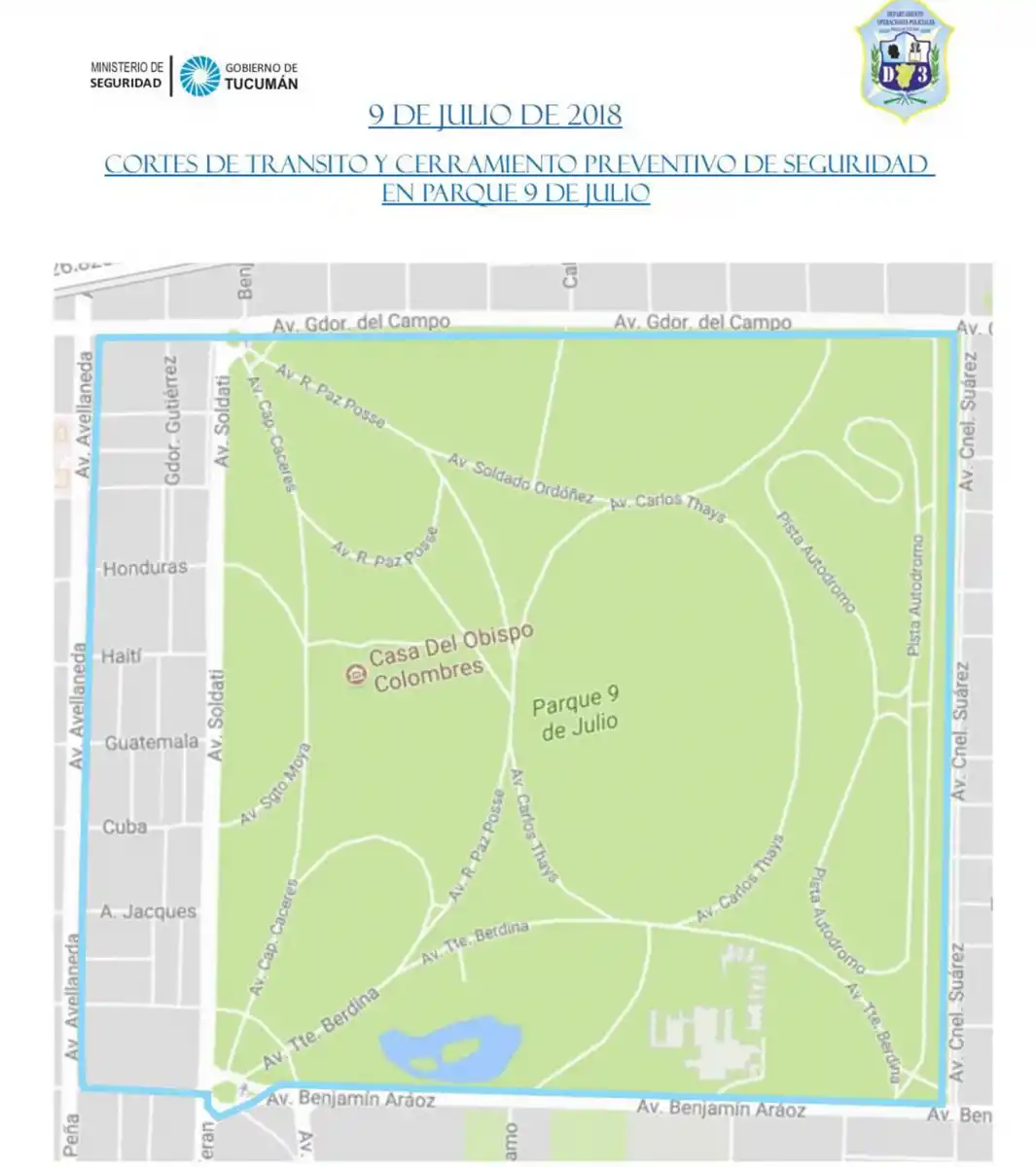 Video: así fue el desfile cívico militar por los festejos del 9 de Julio en Tucumán