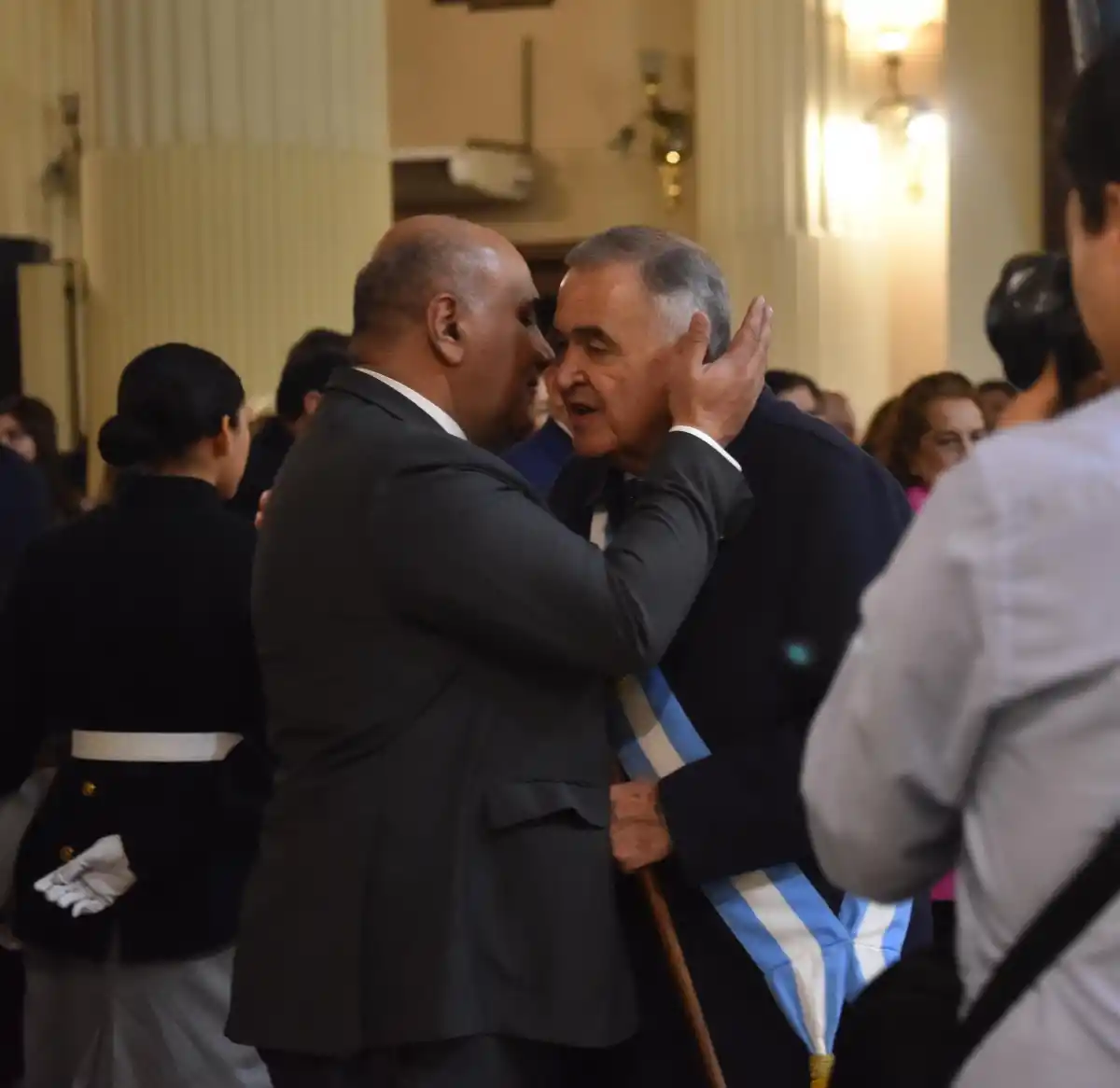 Tedeum en Tucumán: el saludo entre Jaldo y Manzur que acaparó todas las miradas en plena interna peronista