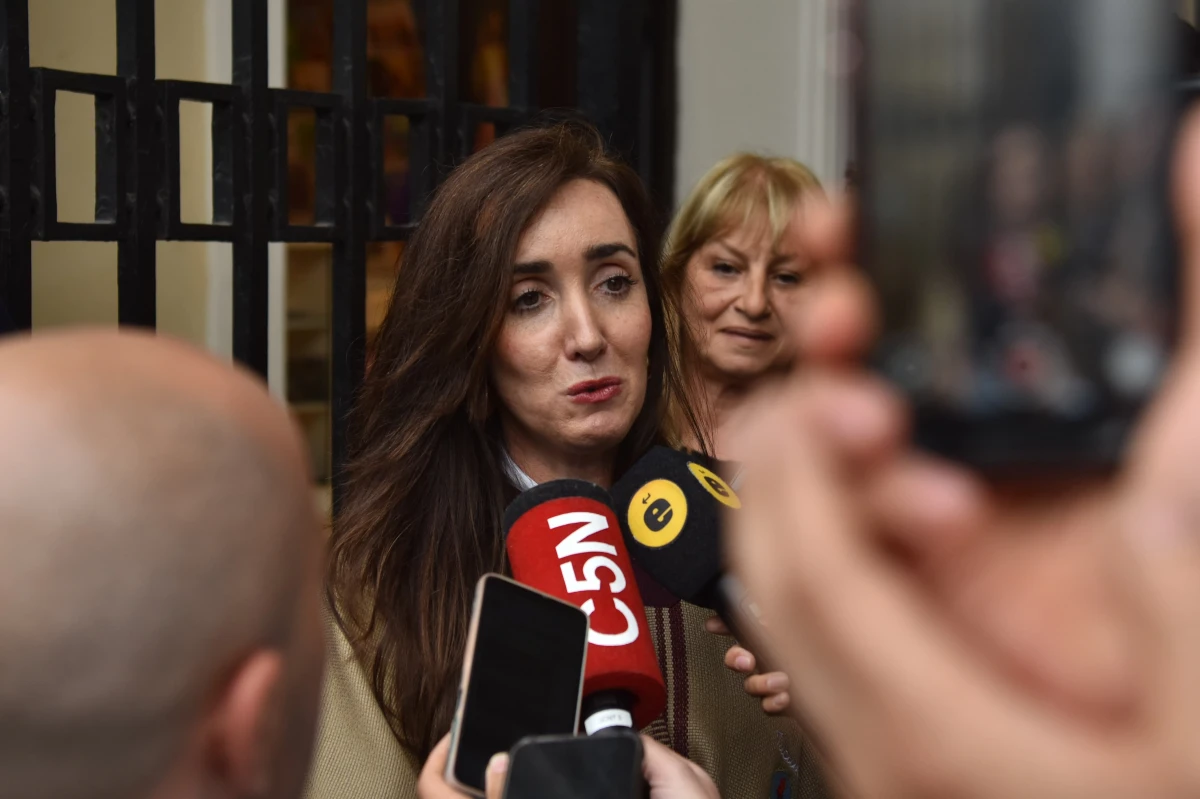 EN TUCUMÁN. Victoria Villarruel se sumó a las celebraciones por el 9 de Julio.