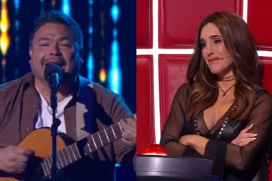 La Voz: el tucumano Gustavo Rosales cantó Como flor del campo e hizo llorar a La Sole