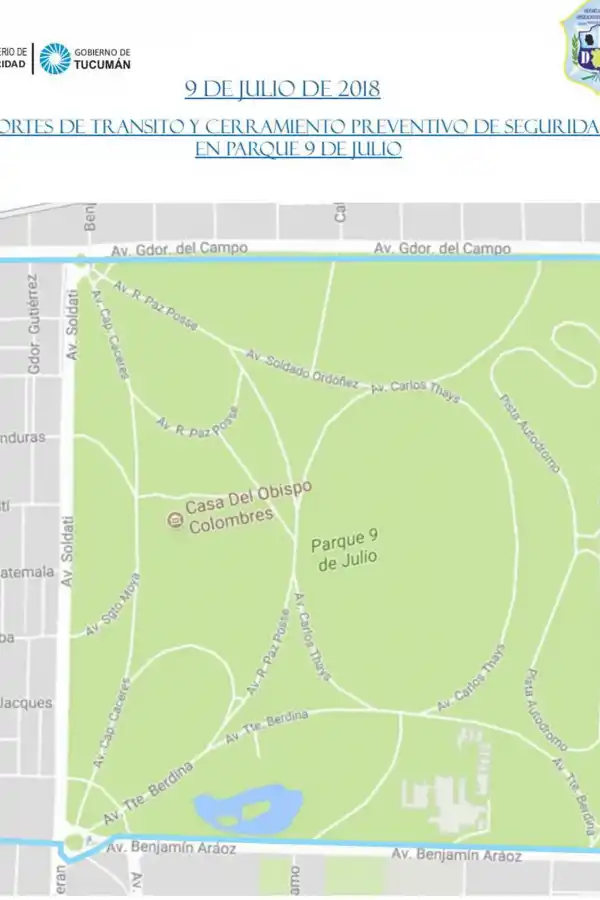 Video: así fue el desfile cívico militar por los festejos del 9 de Julio en Tucumán