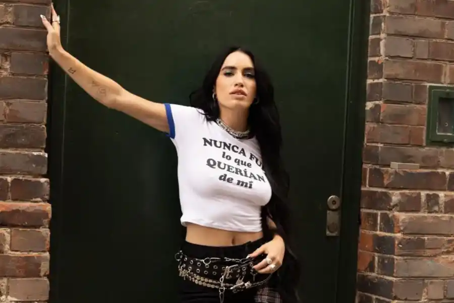 CANTANTE. Lali es la única mujer de la lista realizada. / INSTAGRAM @lali