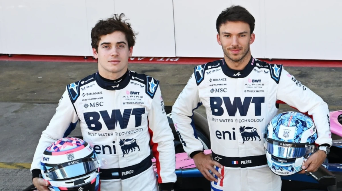 El tierno apodo que le puso Pierre Gasly a Franco Colapinto tras el GP de Gran Bretaña