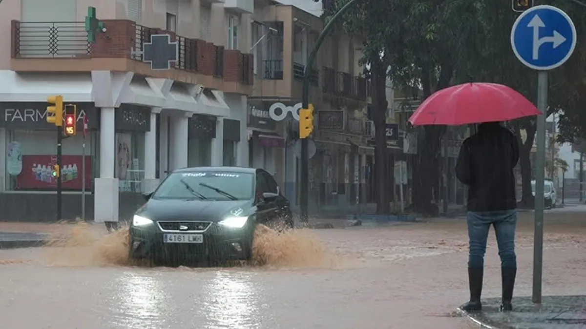 Alerta por DANA en España: tormentas muy fuertes y granizo a partir del viernes
