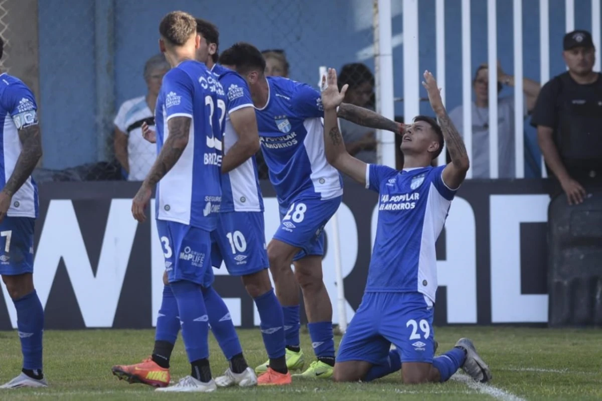 ÚNICO FESTEJO. Cabrera lleva un gol en 10 partidos con Atlético; le marcó a All Boys por Copa Argentina.