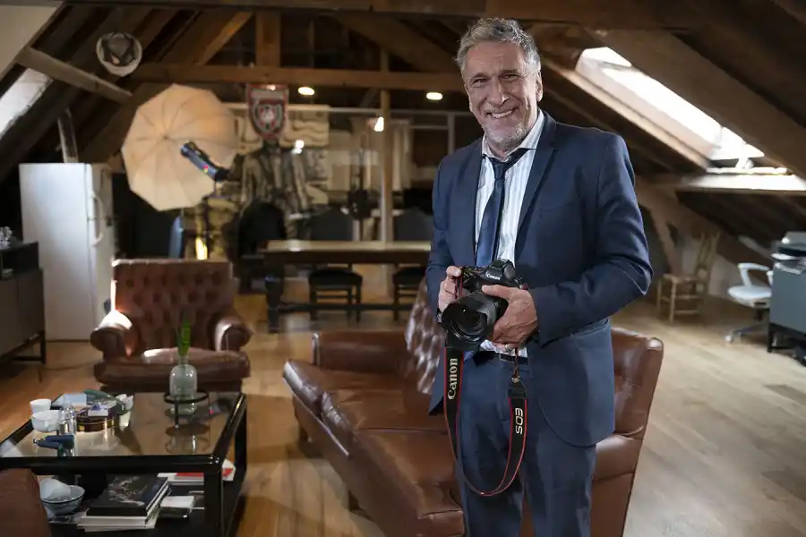 El fotógrafo de Casa Rosada, Víctor Bugge, fue el fotógrafo presidencial durante 40 años. 