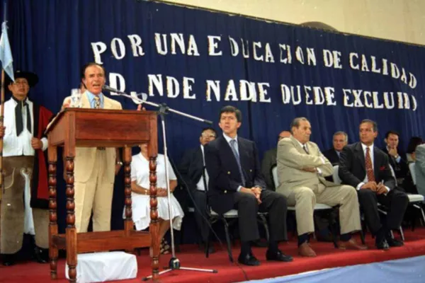 El día que Menem habló de viajes a la estratósfera en el norte salteño: la historia contada por sus protagonistas