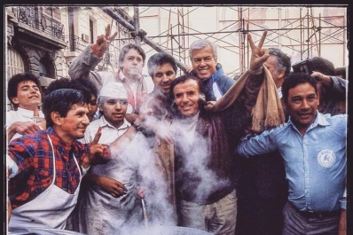 Cómo se construyó la imagen de Carlos Menem