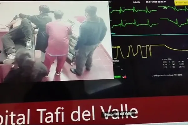 Tafí del Valle: le salvaron la vida a un hombre con arritmia severa gracias al Programa de Emergencia Cardiovascular