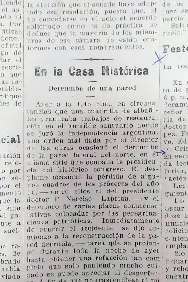 Un secreto de la Casa Histórica sale a la luz después de 109 años