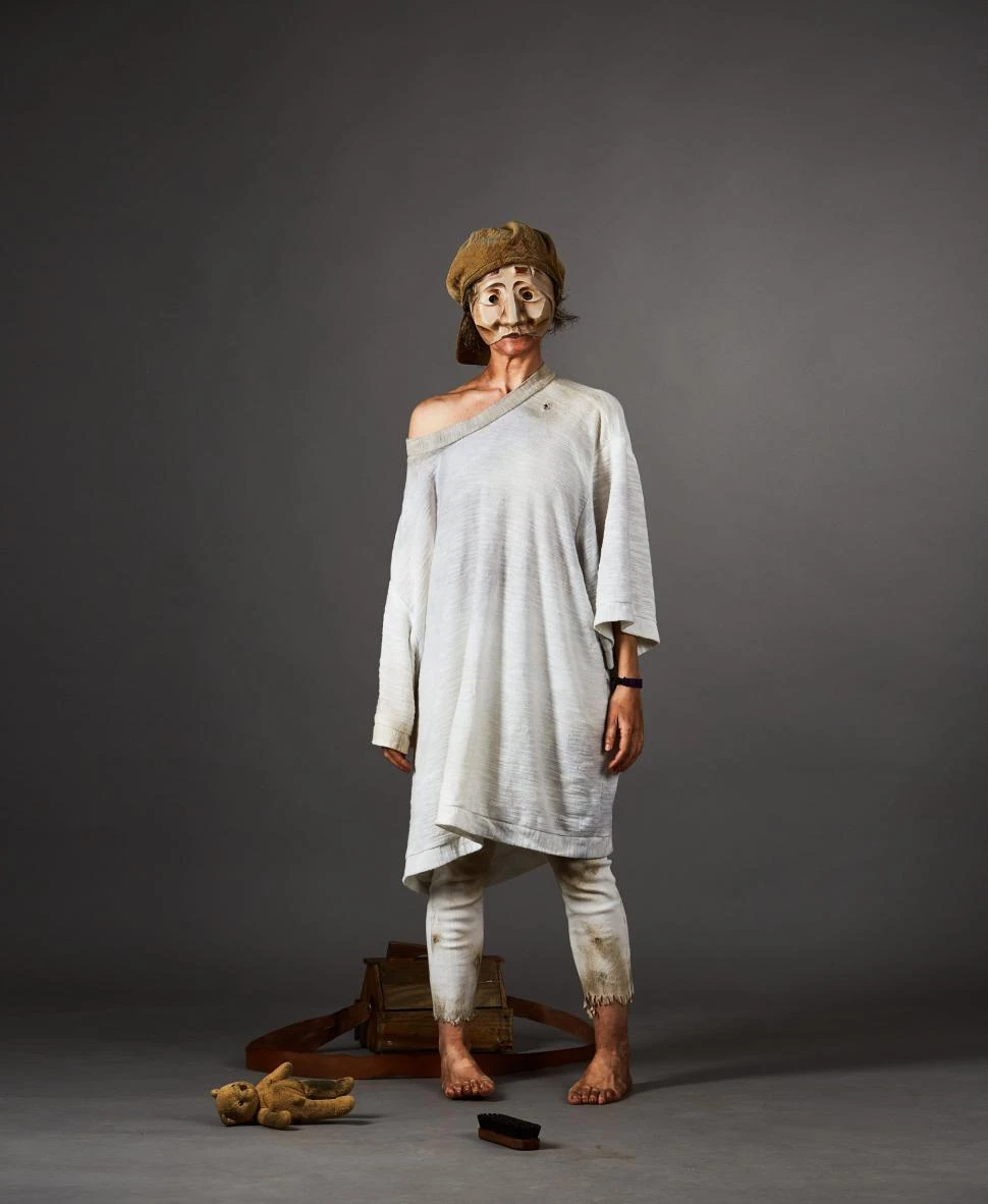 POTENCIA EXPRESIVA. Las máscaras revelan el alma del personaje.