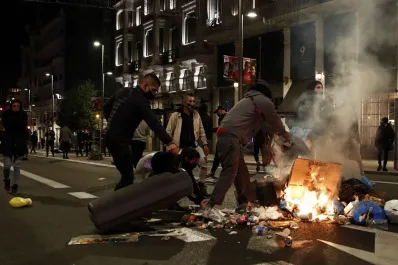 Nueve detenidos por los disturbios racistas en España
