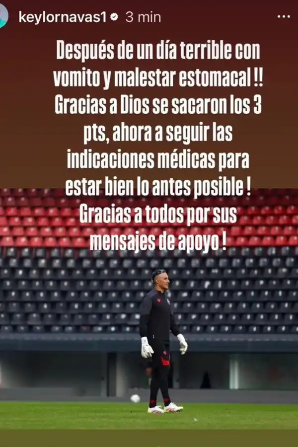 ¿Keylor Navas se va de Newells? Su explicación tras no jugar en Mendoza