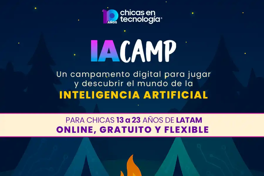 IA CAMP. Desde 2015, Chicas en Tecnología trabaja para reducir la brecha de género en el ámbito de la ciencia y la tecnología. / CHICAS EN TECNOLOGÍA