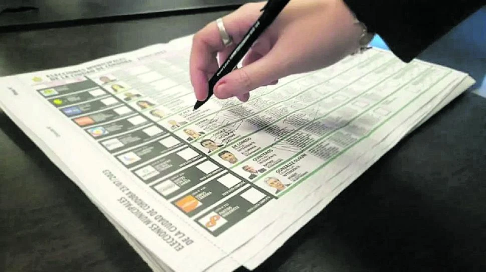 COMICIOS NACIONALES. La boleta única de papel hará su debut en toda la provincia el 26 de octubre.