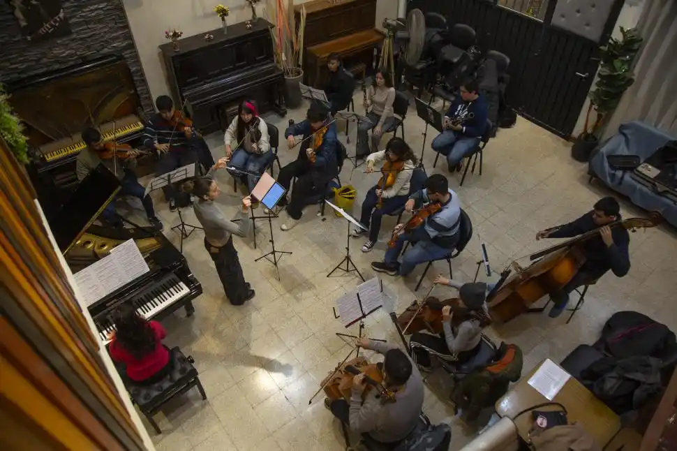 ESPACIO PARA CONCIERTOS. El espacio de Paso de los Andes al 700 ya dejó de ser exclusivamente un taller.