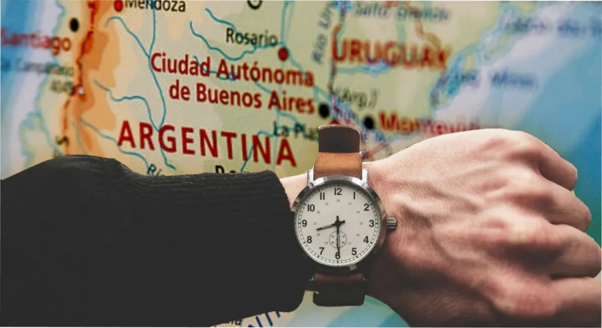 ¿Por qué el reloj de Argentina está adelantado?