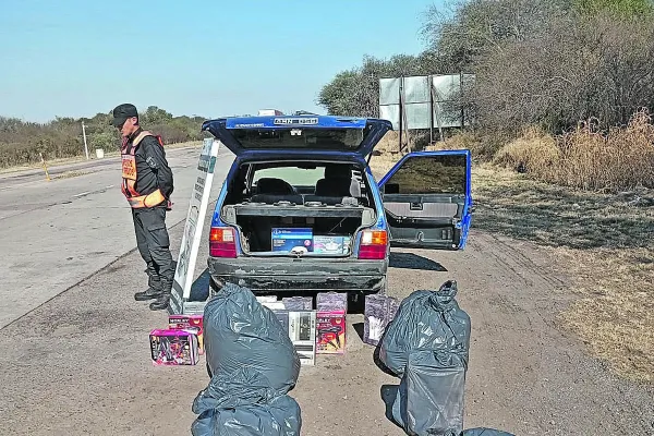 Operativo fronterizo: secuestran mercadería traída como contrabando en el norte de Tucumán