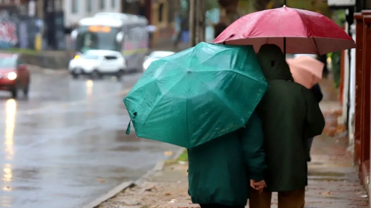 Alerta meteorológica en algunas regiones de Chile.