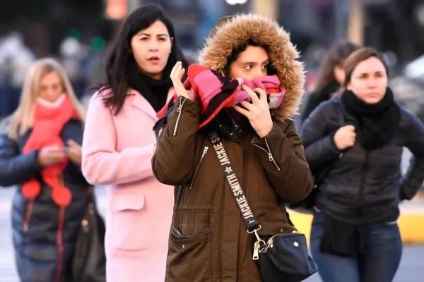 Una ciclogénesis de vientos y lluvias afectó al centro del país