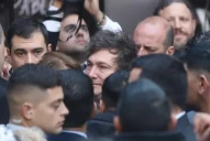 Milei, en el acto de la AMIA: No vamos a parar hasta que se haga justicia