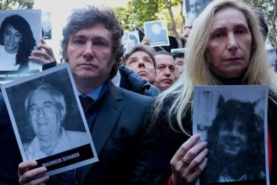 Milei participa del acto por el atentado a la AMIA en medio de un fuerte operativo de seguridad