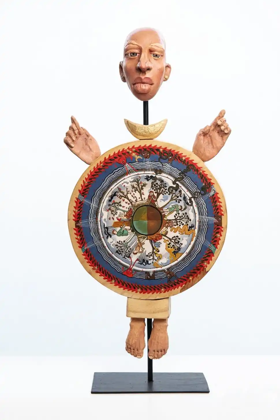 “CONSONANCIAS”. Se títula la muestra, a la que pertenece esta pieza.