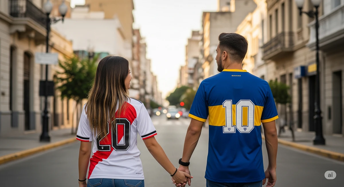 DIFERENCIAS DE PARTIDO Y PAREJAS. Un informe de la Universidad de Buenos Aires reveló cómo influyen las ideas políticas en las relaciones amorosas y de amistad en la Argentina. / IMAGEN GENERADA CON GEMINI