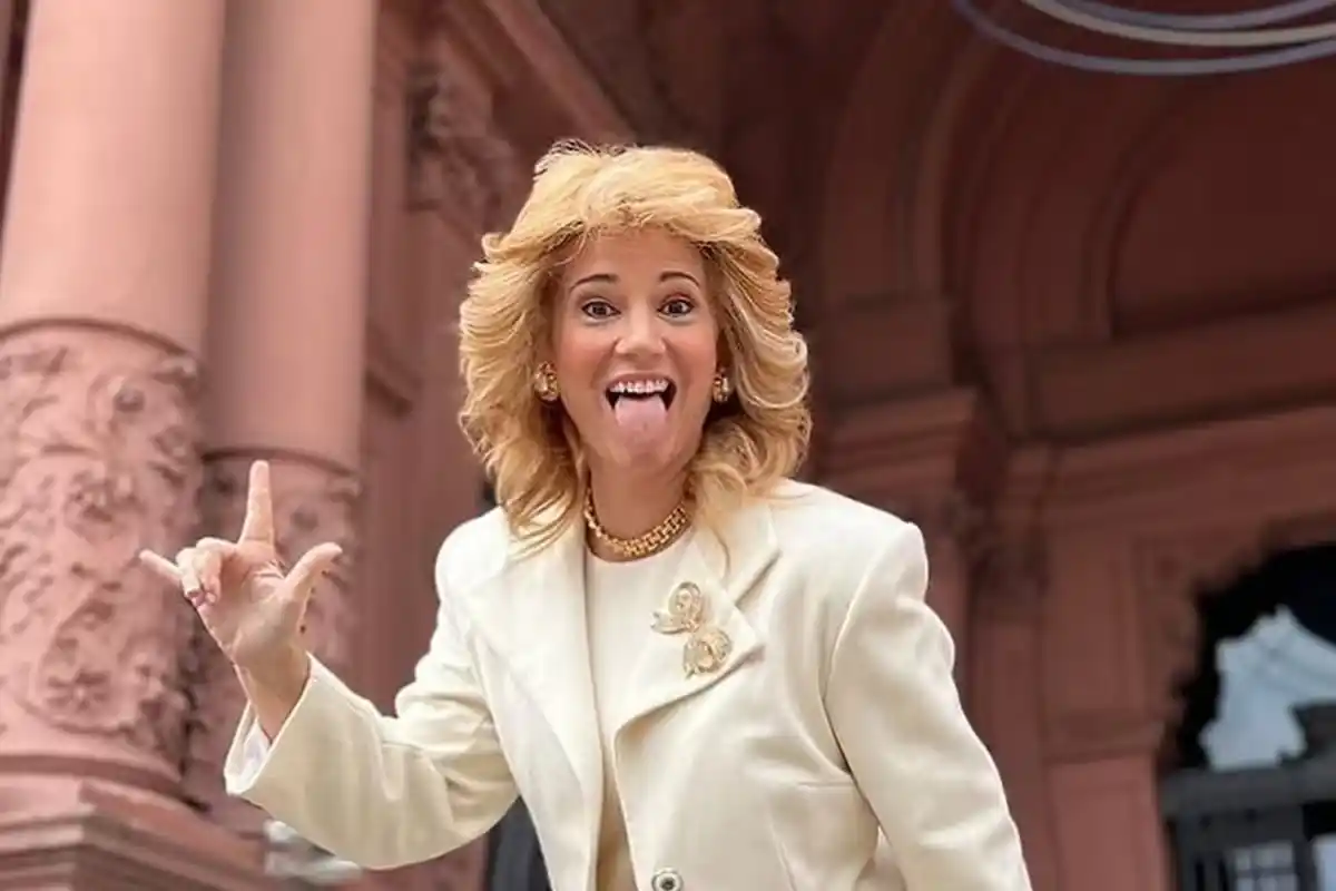 Griselda Siciliani se pone en la piel de Zulema Yoma en la serie de Menem