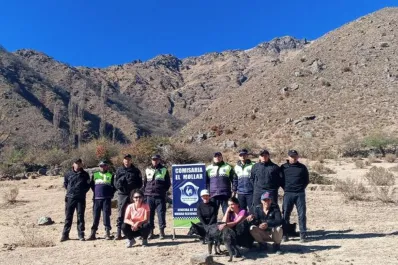 Rescate en el cerro Ñuñorco: hallaron a salvo a cuatro amigos perdidos