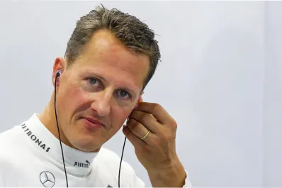 Por un descuido con su celular, la esposa de Michael Schumacher filtró una foto inédita