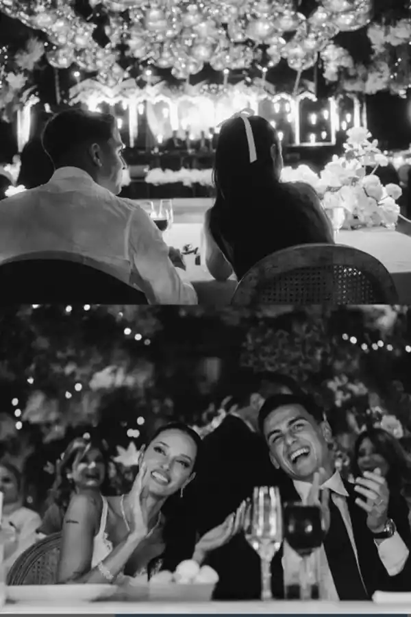 Oriana Sabatini y Paulo Dybala: fotos inéditas del casamiento en el que no hubo celulares