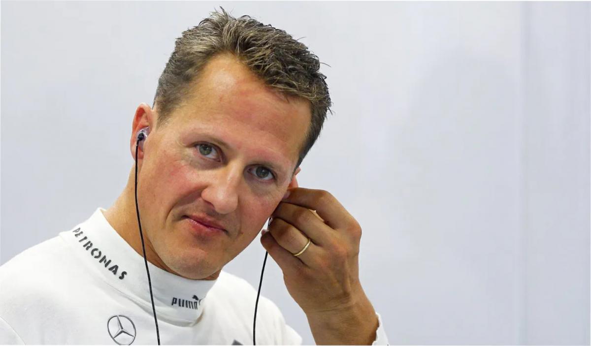 Por un descuido con su celular, la esposa de Michael Schumacher filtró una foto inédita