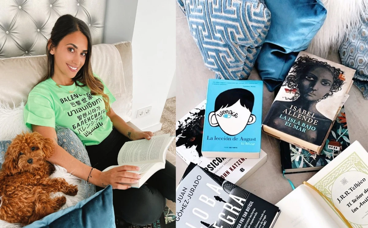 Una fanática: estos son los libros que Antonela Roccuzzo no puede abandonar