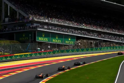 Brad Pitt, protagonista estelar de la película de la Fórmula 1, dio su veredicto sobre el circuito de Bélgica