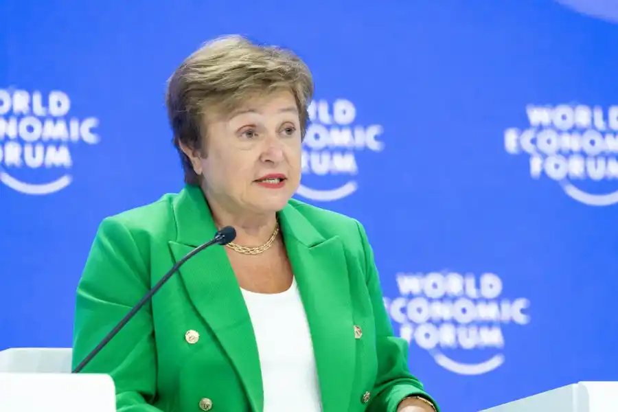 La directora del Fondo Monetario Internacional (FMI), Kristalina Georgieva. Europa Press