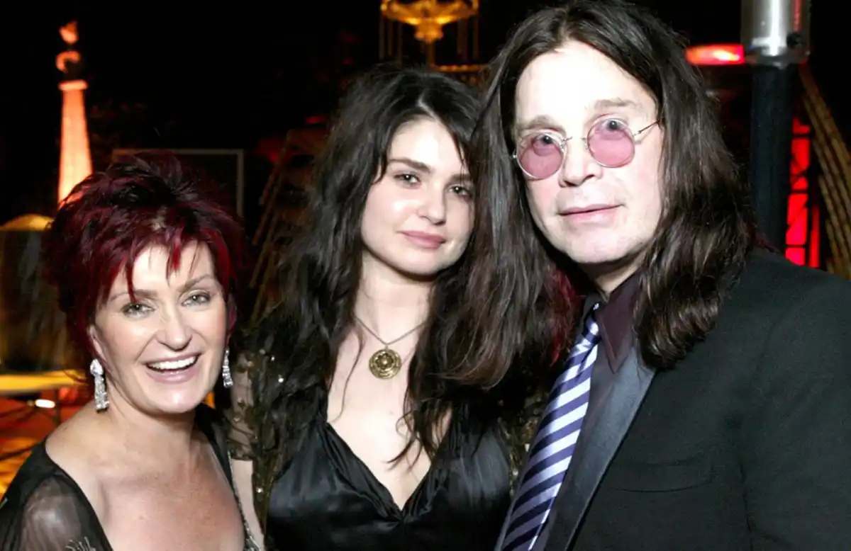 Sharon y Ozzy Osbourne junto a su hija  Aimee 
