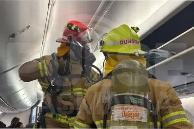 Pánico durante el aterrizaje: un incendio forzó a los pasajeros de Virgin Australia a huir de sus asientos