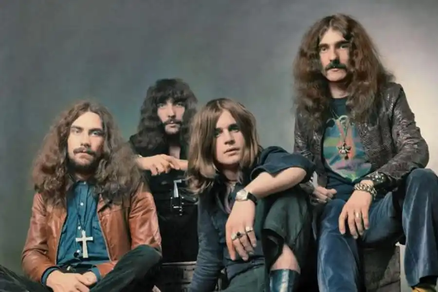 FRONTMAN. Ozzy era el líder de la banda Black Sabbath.