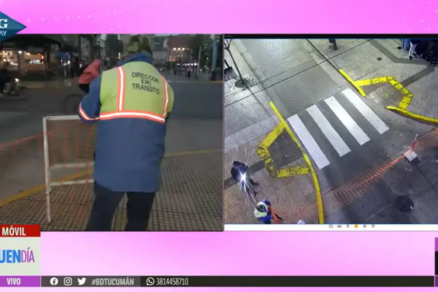 Obras en 9 de Julio y 24 de Septiembre: movieron las vallas y habilitaron por error una calle clausurada