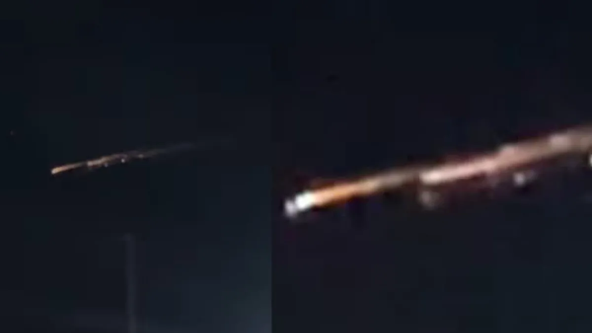 ¿Un meteorito? Registran un misterioso objeto luminoso cruzando el cielo en el norte de Chile