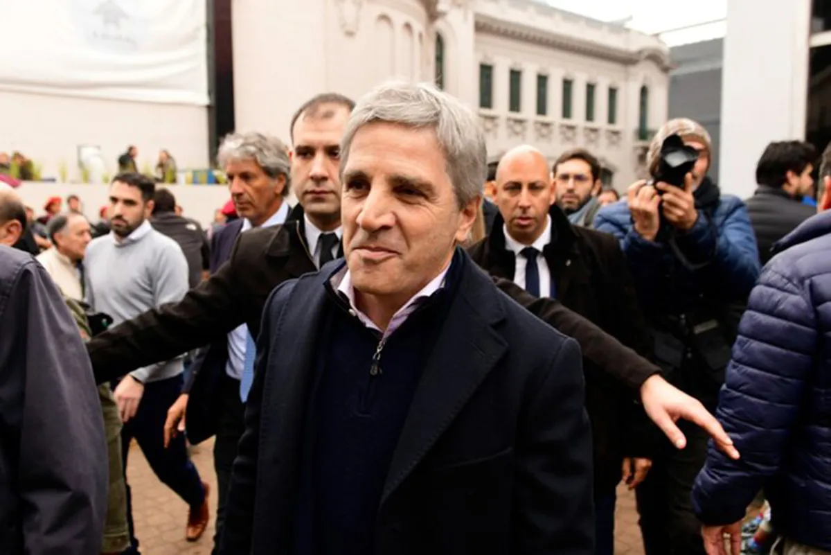 El ministro de Economía, Luis Caputo.