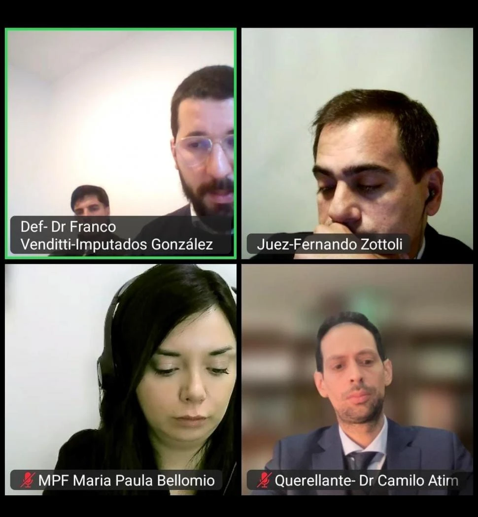 AUDIENCIA. La parte acusatoria rechazó la reparación económica de $7 millones ofrecida por el imputado F.A.G