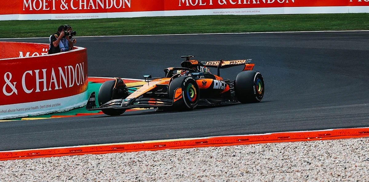 Piastri, el más rapido de la práctica libre