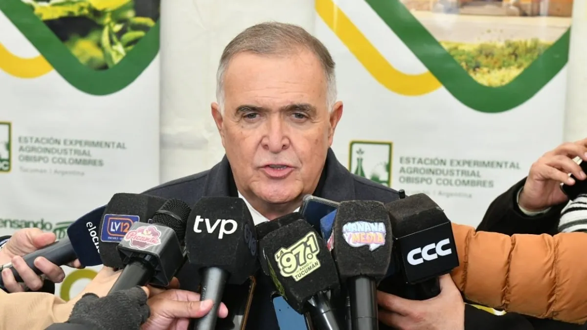 Osvaldo Jaldo, gobernador de Tucumán.