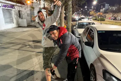 San Martín y River en un mismo auto: dos salteños, un tatuaje de Quintero y la pasión que prende fuego la previa de la Copa Argentina